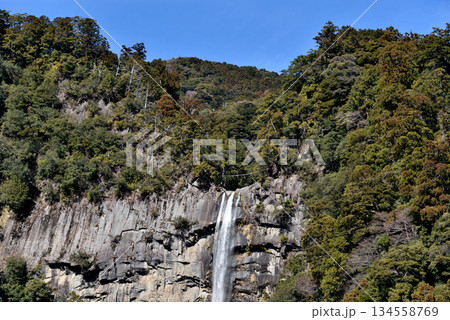 Nachi Falls second tallest Japanese waterfall, in Nachikatsuura, Wakayama Prefecture of Japan 134558769