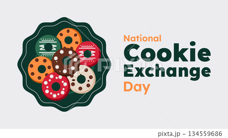 National Cookie Exchange Day, Homemade Holiday Cookies 134559686