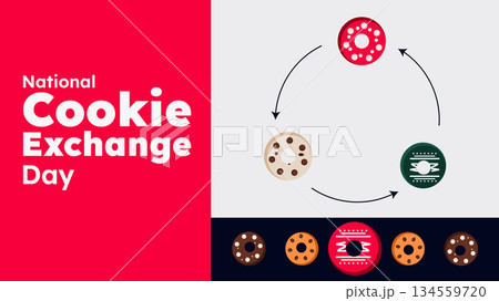 National Cookie Exchange Day, Homemade Holiday Cookies 134559720