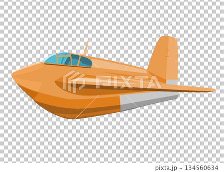 ロケット戦闘機「秋水(しゅうすい)」のイラスト ロケット戦闘機「秋水(しゅうすい)」のイラスト 134560634