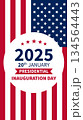 2025 Presidential inauguration ceremony day US election government america flag event 134564443