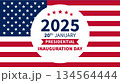 2025 Presidential inauguration ceremony day US election government america flag event 134564444
