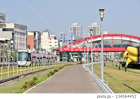台灣、観光スポット哈瑪星駅 鉄道遺構公園 台灣、観光スポット哈瑪星駅 鉄道遺構公園 134564452