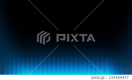 縦ラインが美しい青から紺のグラデーション抽象背景 134564477