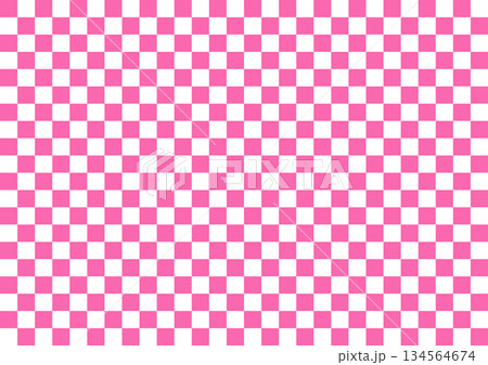 市松模様の背景 年末年始 正月 素材 A4 A3 白銀比 134564674
