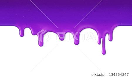 垂れるスライム イラスト リアル 134564847