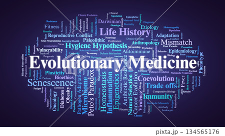 Evolutionary Medicine Word Cloud. Darwinian Perspectives on Health and Disease Evolutionary Medicine Word Cloud. Darwinian Perspectives on Health and Disease 134565176