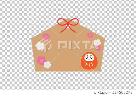 達摩佛牌圖標，附文字空間 134565275