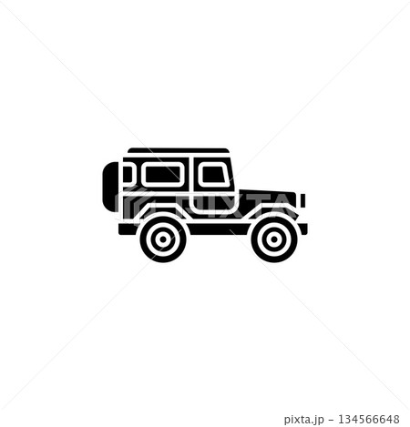 jeep vector icon. transportation and vehicle icon solid style. perfect use for icon, logo, illustration, website, and more. icon design solid style jeep vector icon. transportation and vehicle icon solid style. perfect use for icon, logo, illustration, website, and more. icon design solid style 134566648