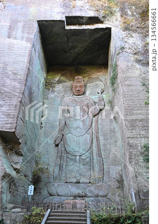 日本寺の百尺観音 千葉 日本寺の百尺観音 千葉 134566661