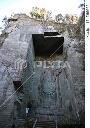 日本寺の百尺観音　千葉 134566663