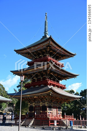 成田山新勝寺の三重塔 千葉 成田山新勝寺の三重塔 千葉 134566695