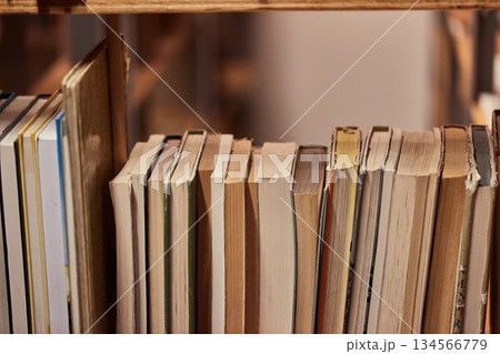Books in a library 134566779