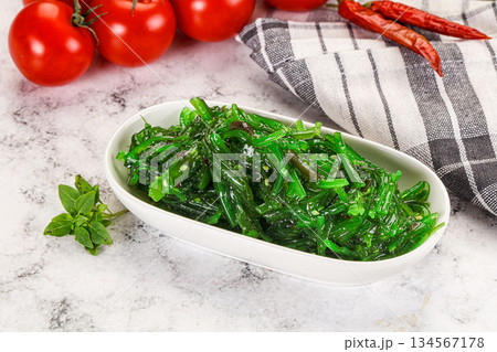 Gourmet chuka salad with sesame Gourmet chuka salad with sesame 134567178