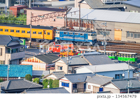 島田市の街並み(静岡県) 島田市の街並み(静岡県) 134567479