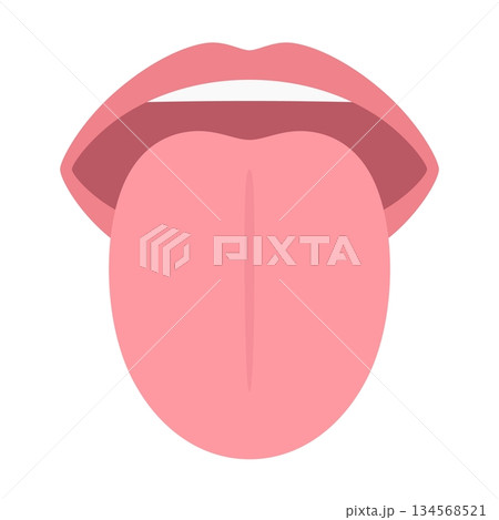 挺舌のイラスト 134568521