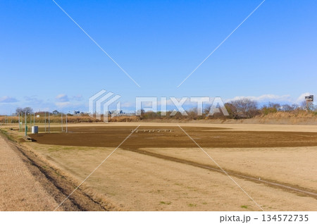 埼玉県三郷市江戸川河川敷グラウンド2025年12月 134572735