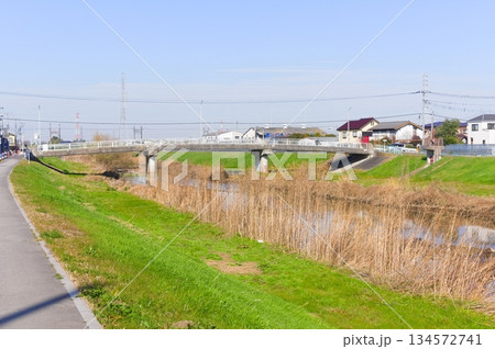 埼玉県川口市綾瀬川2025年12月 埼玉県川口市綾瀬川2025年12月 134572741