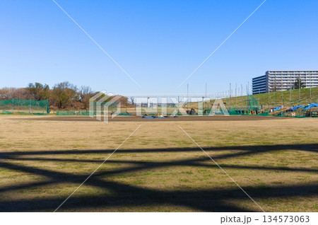 千葉県流山市江戸川河川敷グラウンド2025年12月 千葉県流山市江戸川河川敷グラウンド2025年12月 134573063