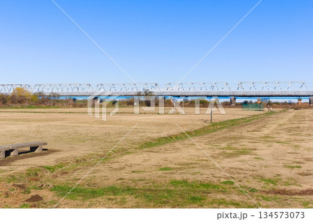 千葉県流山市江戸川河川敷グラウンド2025年12月 134573073