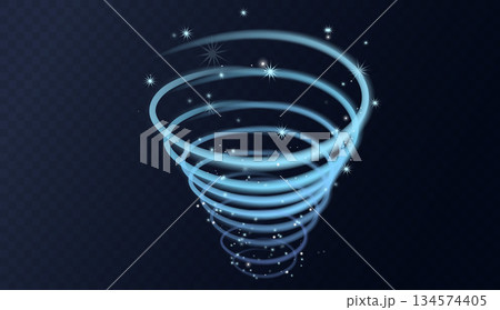 Ice swirl elements 134574405