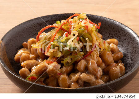 納豆(ねぎ唐辛子) 納豆(ねぎ唐辛子) 134574954