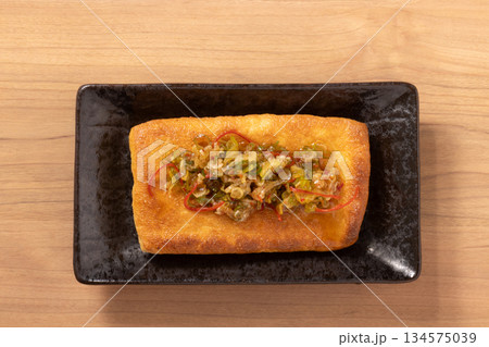 油揚げ(ねぎ唐辛子) 油揚げ(ねぎ唐辛子) 134575039