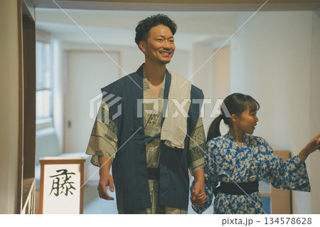 family trip　撮影協力：伊東小涌園 134578628