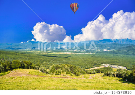 八ヶ岳山麓の美しい自然風景 134578910