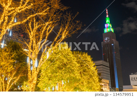 《東京都》新宿・冬のイルミネーション 《東京都》新宿・冬のイルミネーション 134579951