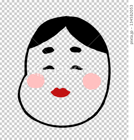 木版畫風格的阿龜 134582053