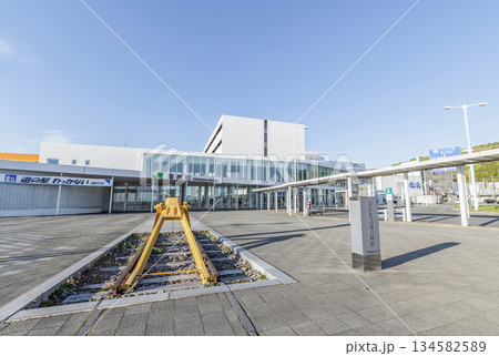 北海道稚内市 最北の鉄道駅 JR稚内駅と日本最北端のモニュメント 北海道稚内市 最北の鉄道駅 JR稚内駅と日本最北端のモニュメント 134582589