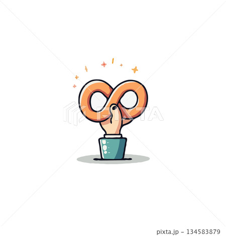 Conceptual illustration showcasing endless possibilities and creative endeavors through 134583879