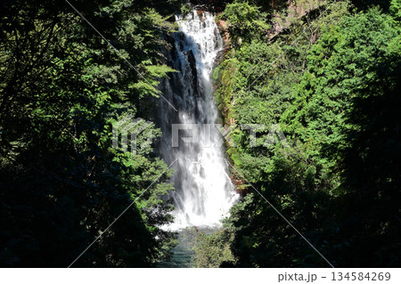 美しい花房の滝の風景 134584269