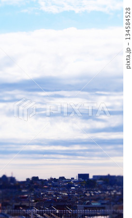 美しい雲が広がる風景 134584528