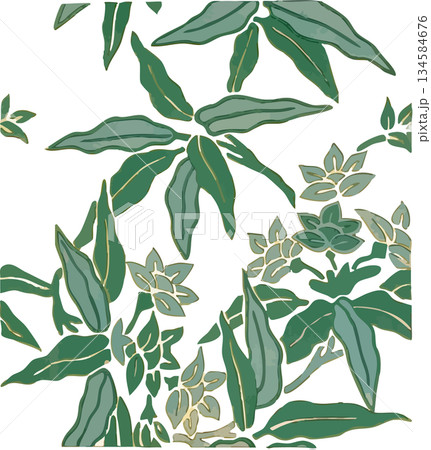 植物模様4 植物模様4 134584676
