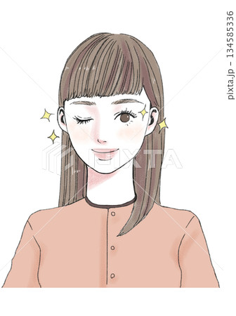 【イラスト素材】まつげ・マツエク・マスカラ・まつげパーマ 【イラスト素材】まつげ・マツエク・マスカラ・まつげパーマ 134585336