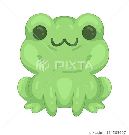 Illustration of frog Illustration of frog 134585497