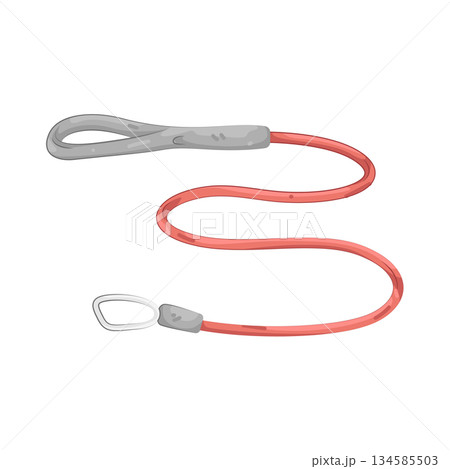 Illustration of dog leash Illustration of dog leash 134585503