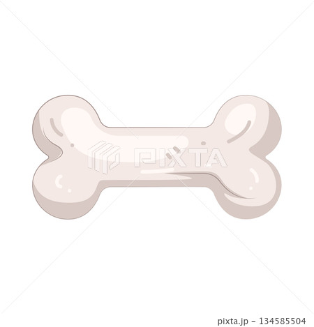Illustration of dog bone Illustration of dog bone 134585504