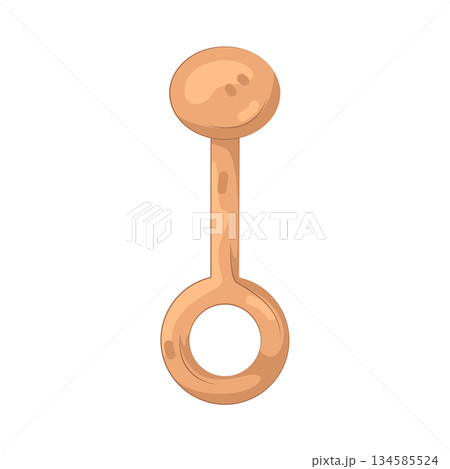 Illustration of pet chew toy 134585524