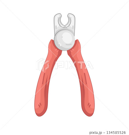 Illustration of pet nail clipper Illustration of pet nail clipper 134585526
