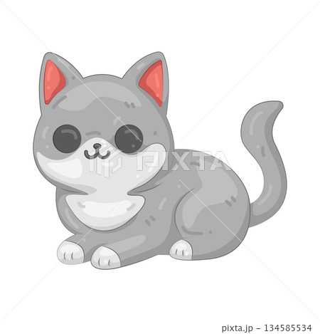 Illustration of cat Illustration of cat 134585534