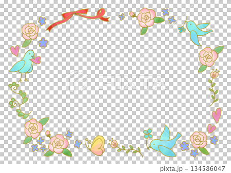 少女可愛相框 134586047