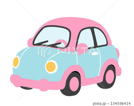 かわいい車のイラスト 134586414