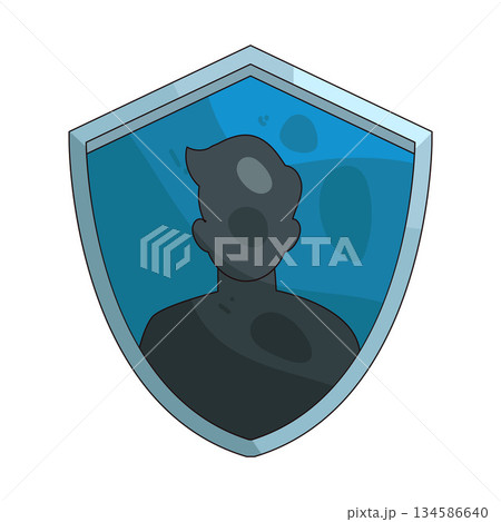 illustration of privacy 134586640