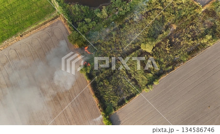 Climate change, Agriculture burning release carbon 134586746