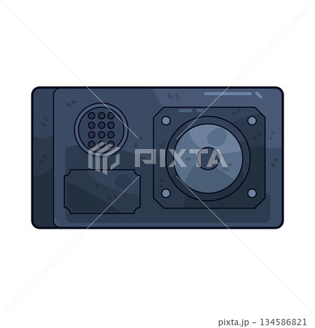 illustration of Speaker illustration of Speaker 134586821