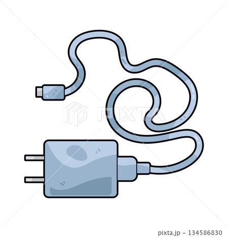 illustration of charger 134586830