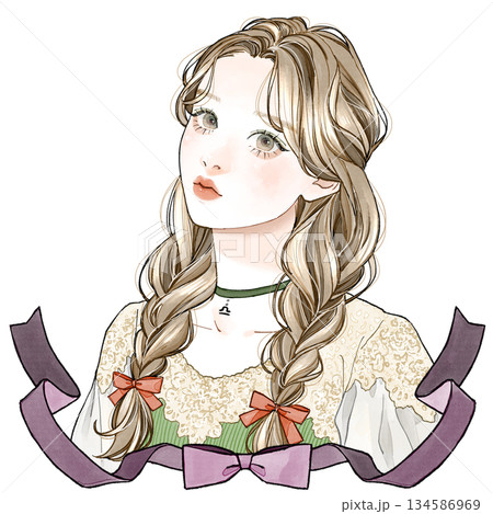 天秤座_文字無×背景無_フチドリ無 134586969